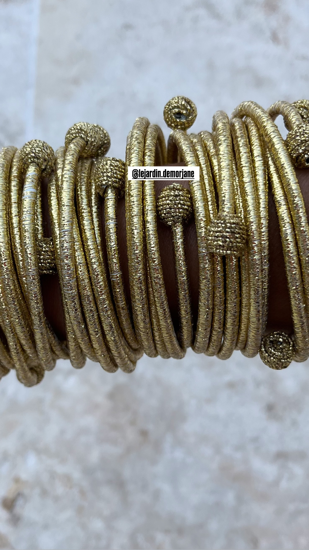 Bracelet Berbère Gold – Image 4