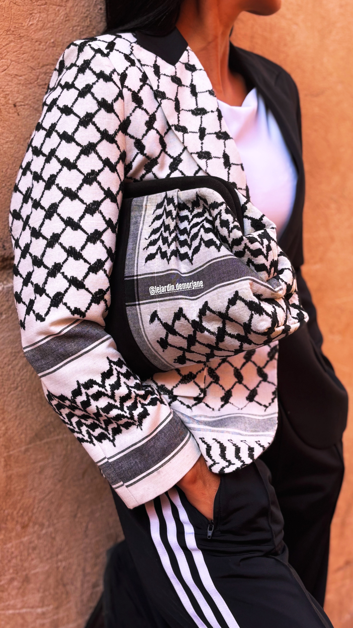 La Pochette FALASTIN (فلسطين) Modèle Liqā 🖤