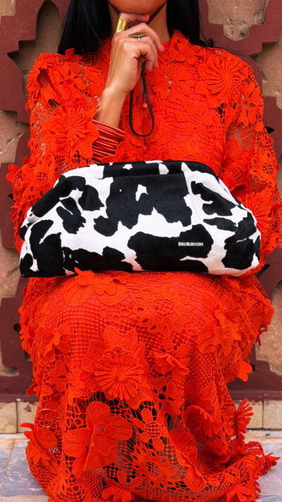 La Pochette Peau de Vache N&B