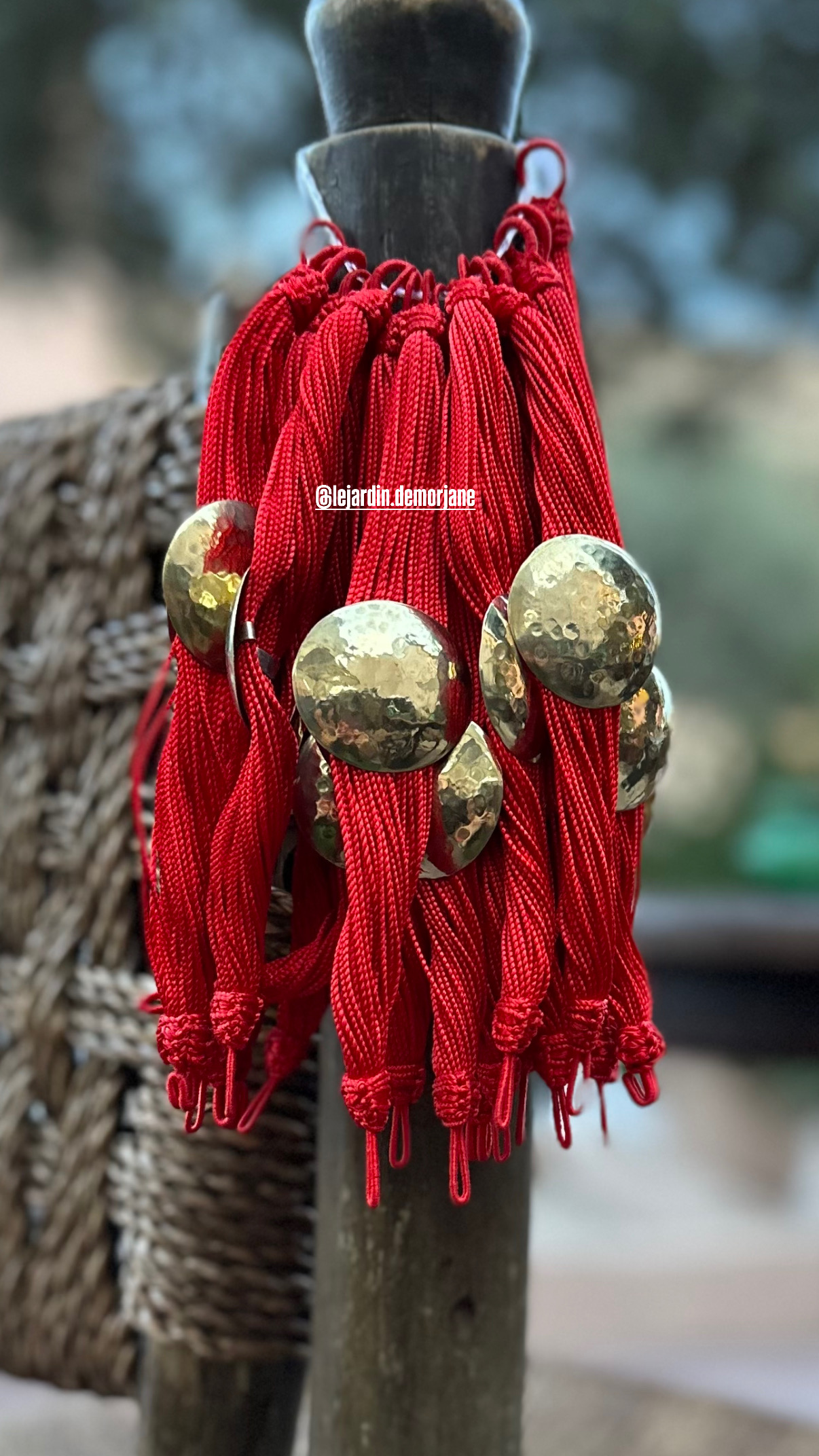 Bracelet pièce rouge – Image 3