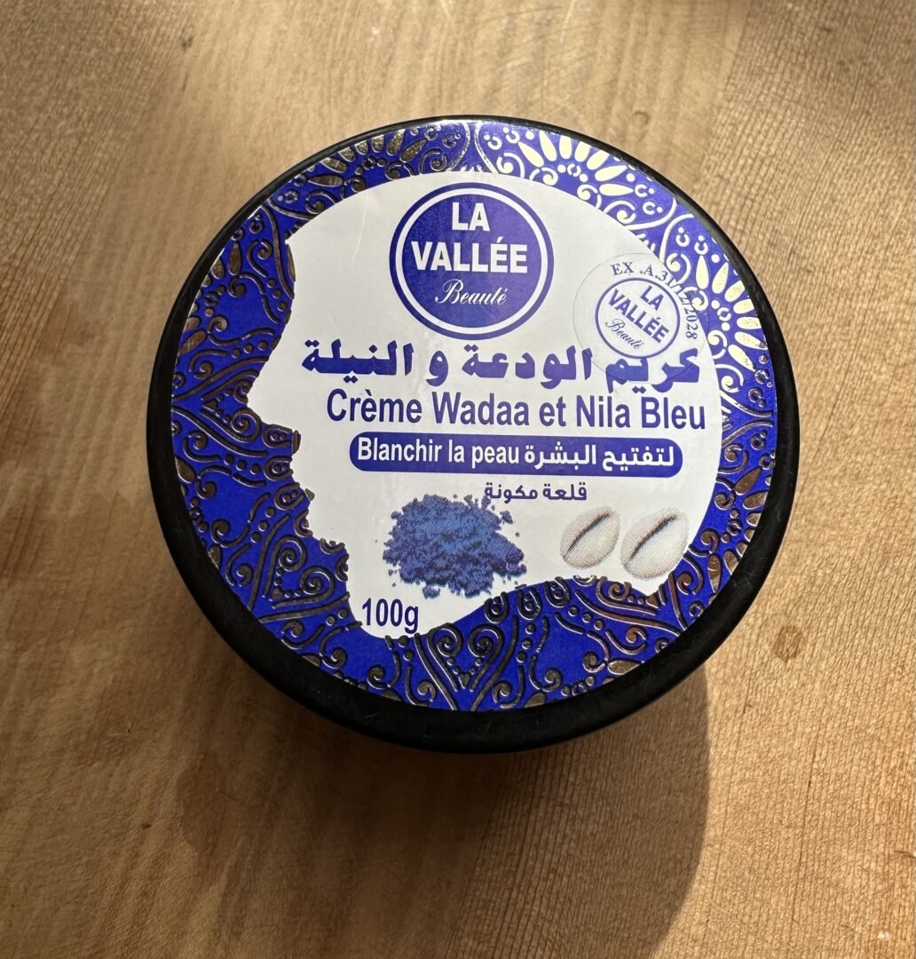 Crème Hydratante Visage Nila Marocaine Bleue - 205 G, Ingrédients Naturels, Biologique