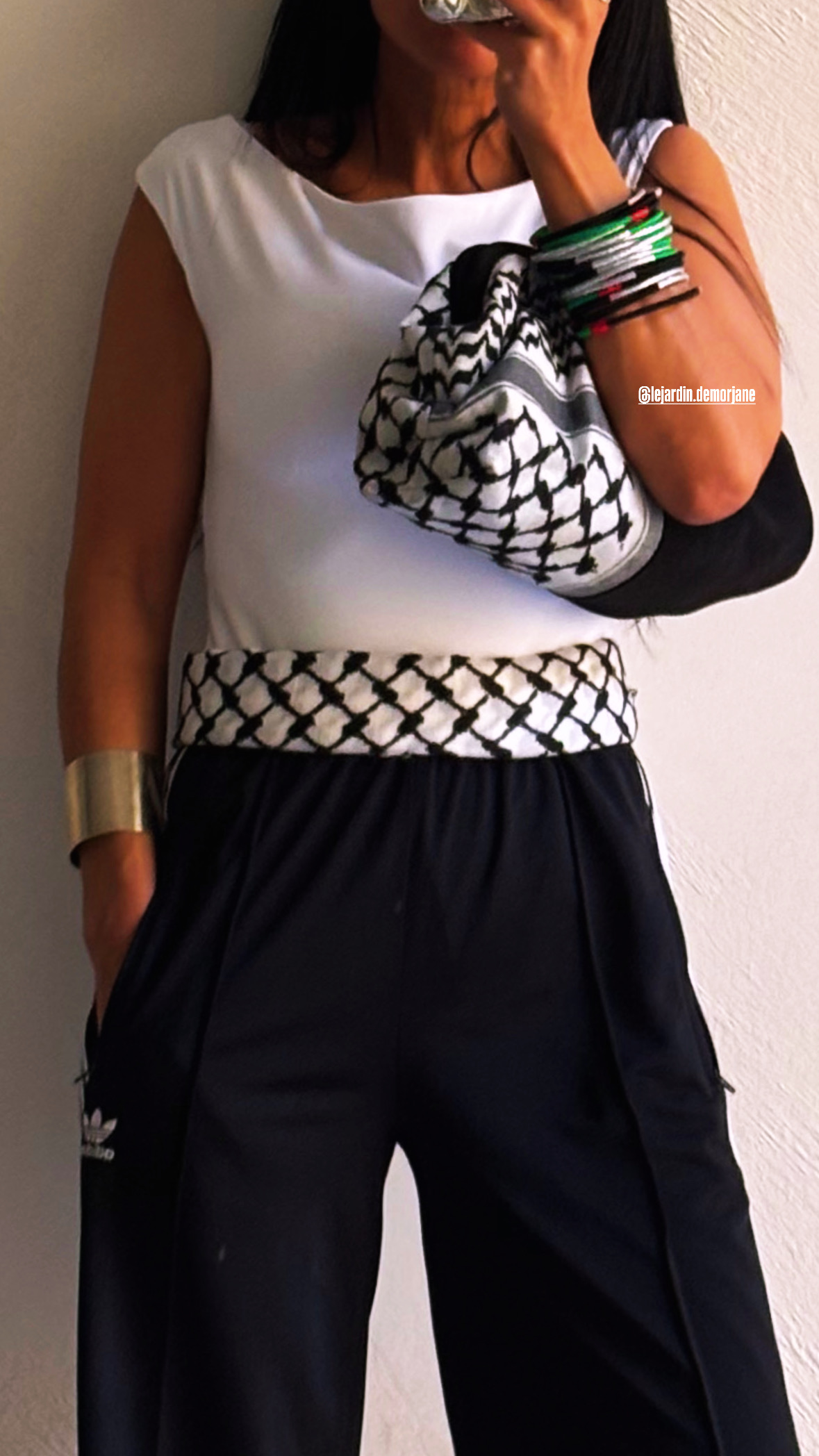 La Pochette FALASTIN (فلسطين) Modèle Liqā 🖤 – Image 3