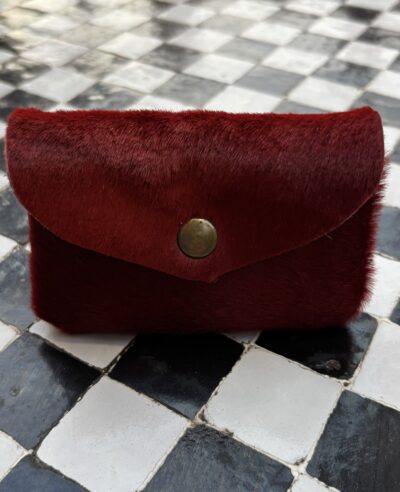 Porte-monnaie Poils Rouges
