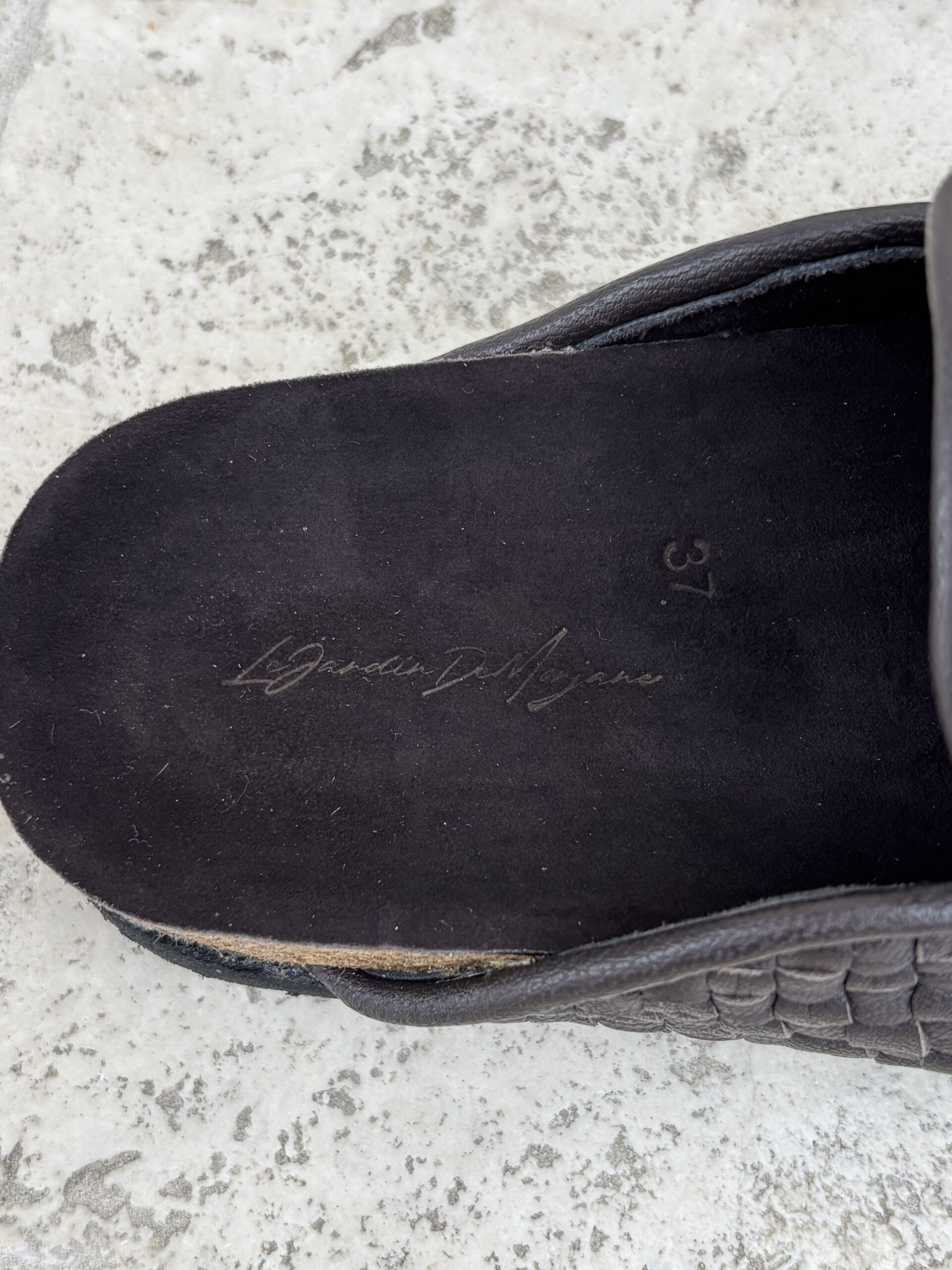 Mules Nomades Tressées Marron – Image 5